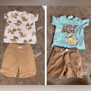 (SOLD)Toddler Lion King Sets bundle